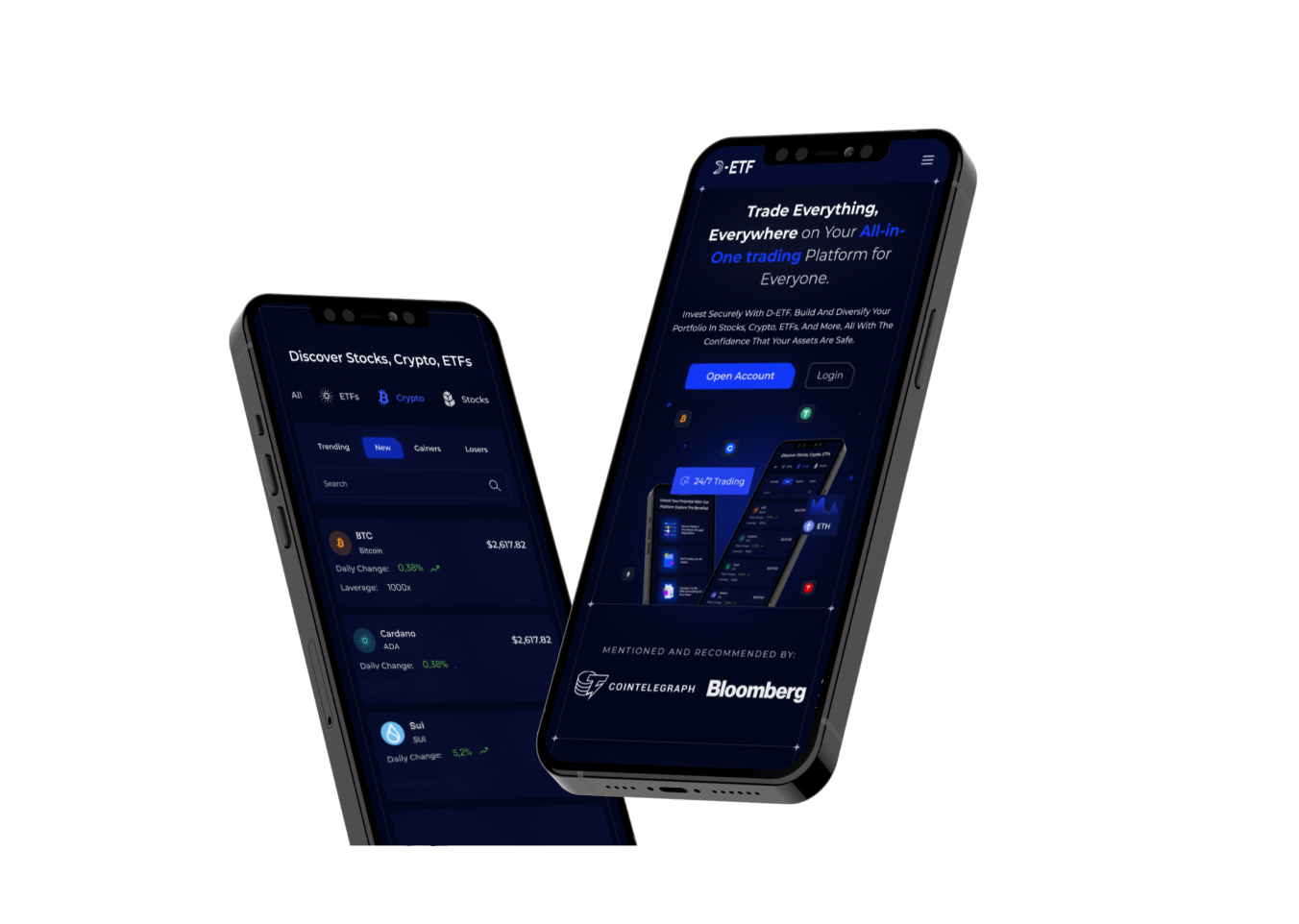 image of two smartphones